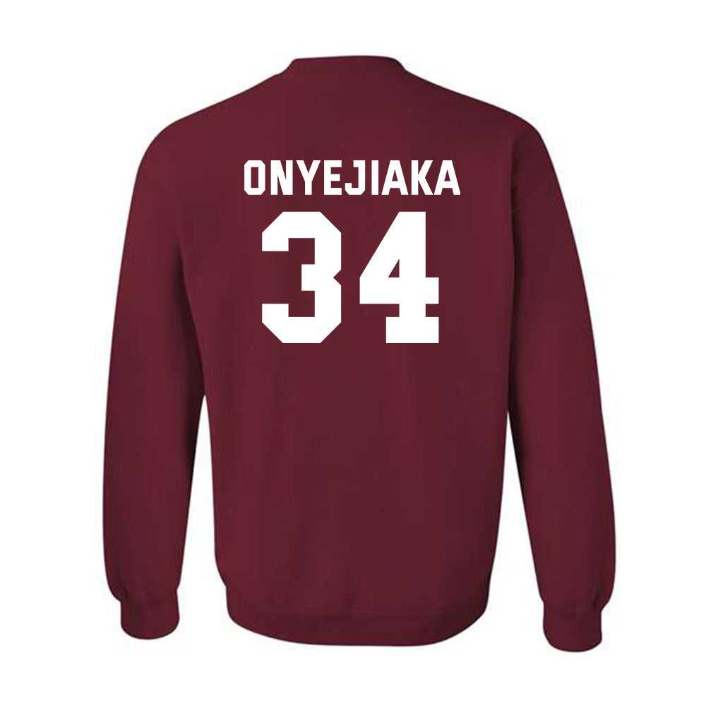 Alabama - NCAA Men's Basketball : Collins Onyejiaka - Crewneck Sweatshirt-1