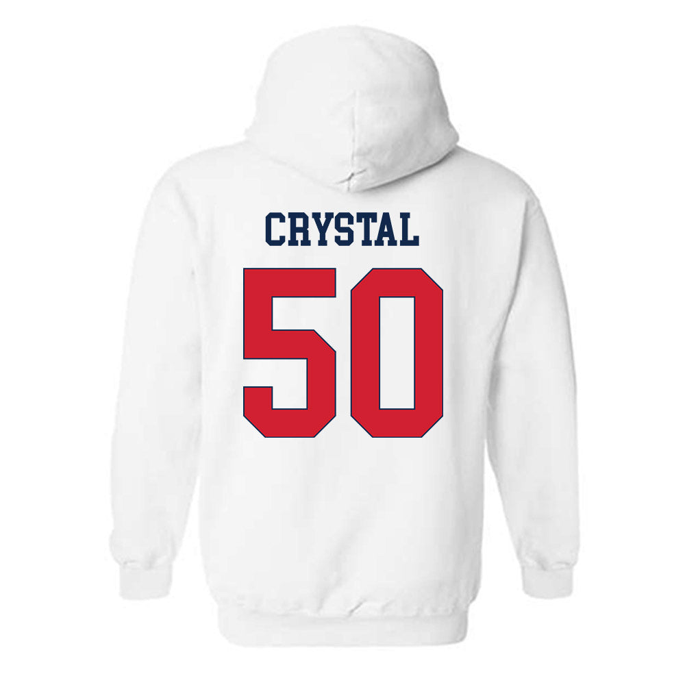 Fresno State - NCAA Baseball : Douglas Crystal - Classic Shersey Hooded Sweatshirt-1