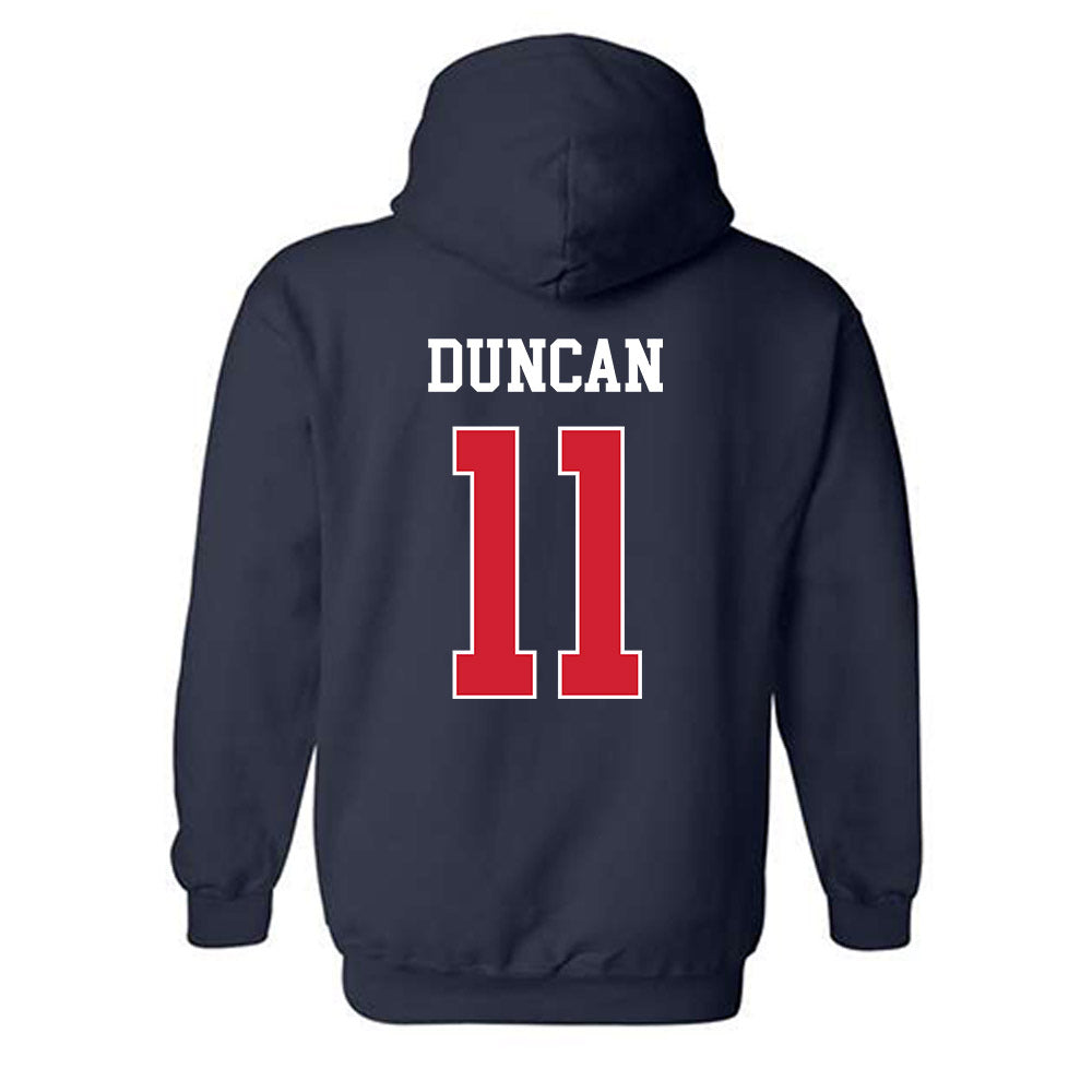Fresno State - NCAA Softball : Hannah Duncan - Classic Shersey Hooded Sweatshirt