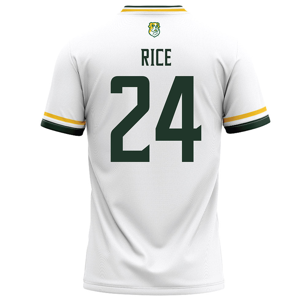 Siena - NCAA Softball : Karissa Rice - White Baseball Jersey