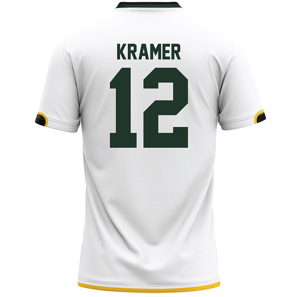 Siena - NCAA Men's Lacrosse : Caden Kramer - White Lacrosse Jersey