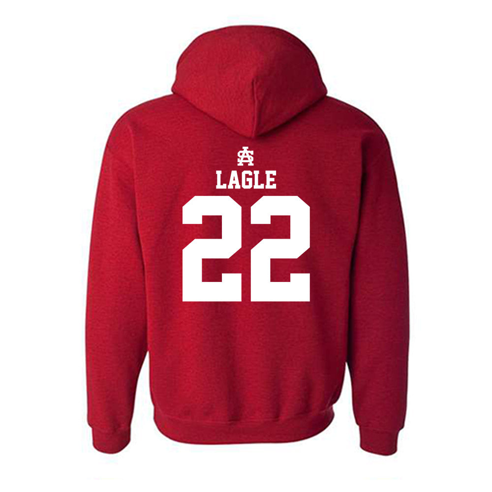South Alabama - NCAA Softball : Madison Lagle - Sports Shersey Hooded Sweatshirt-1