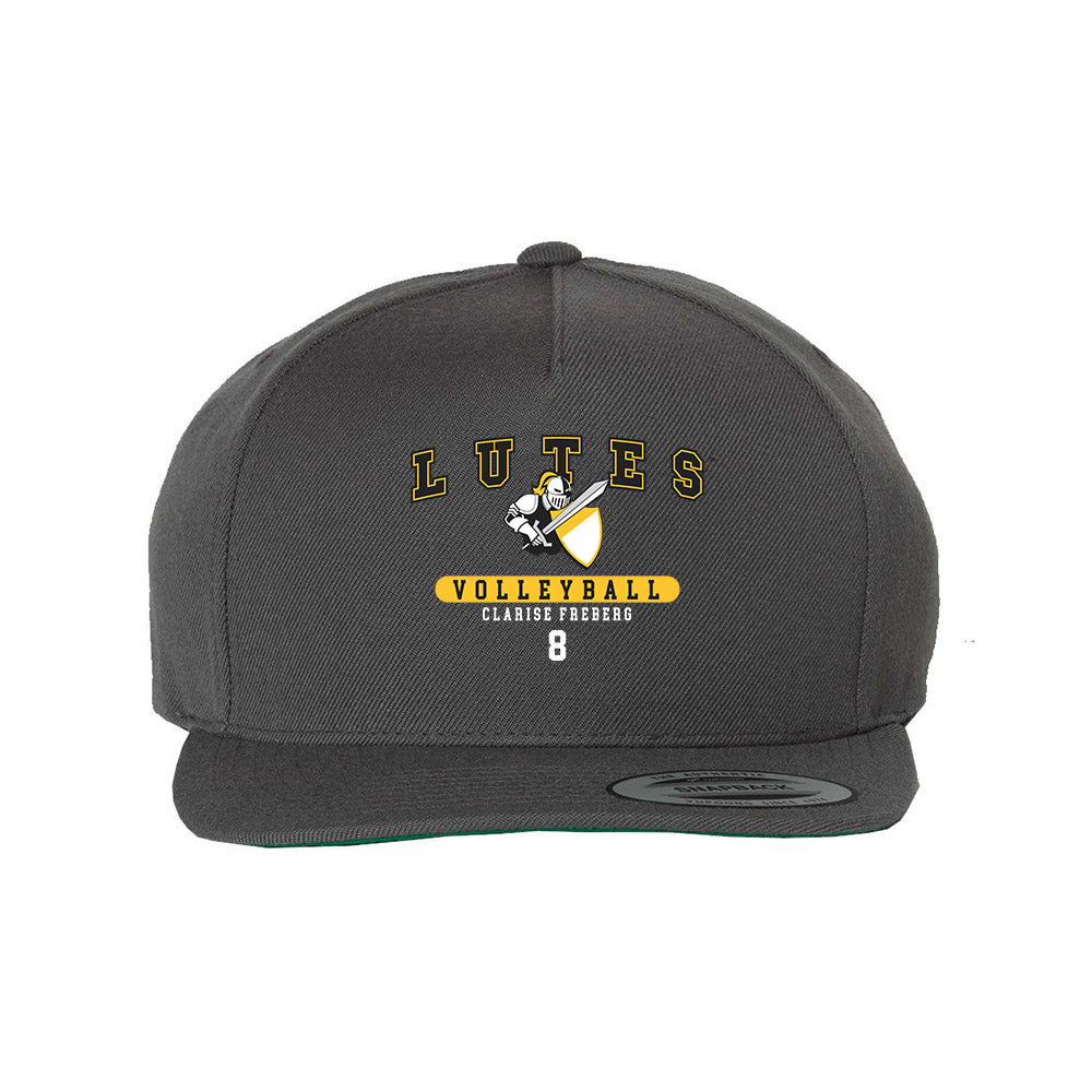 PLU - NCAA Women's Volleyball : Clarise Freberg - Snapback Hat-0