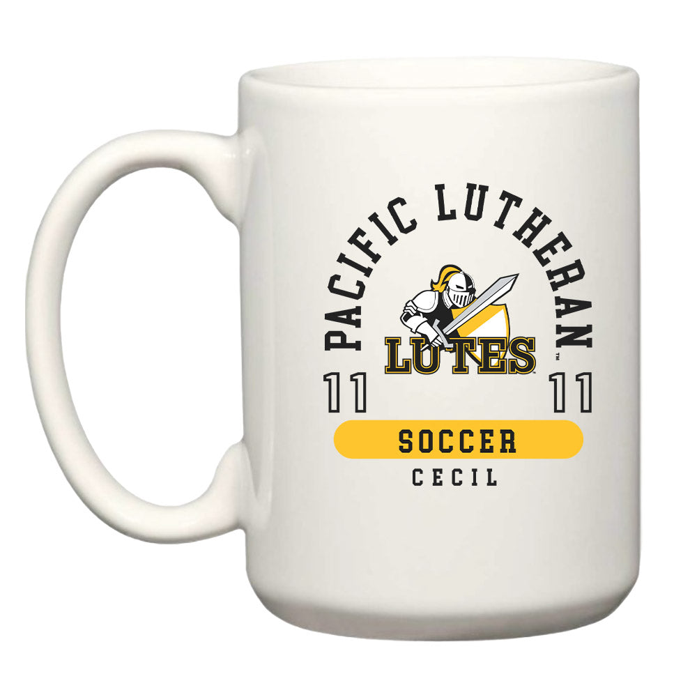 PLU - NCAA Women's Soccer : Hannah Cecil - Coffee Mug