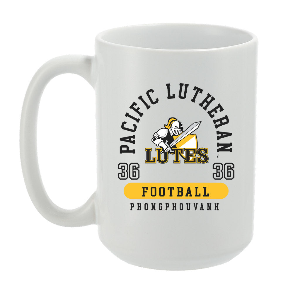 PLU - NCAA Football : Nathan Phongphouvanh - Coffee Mug