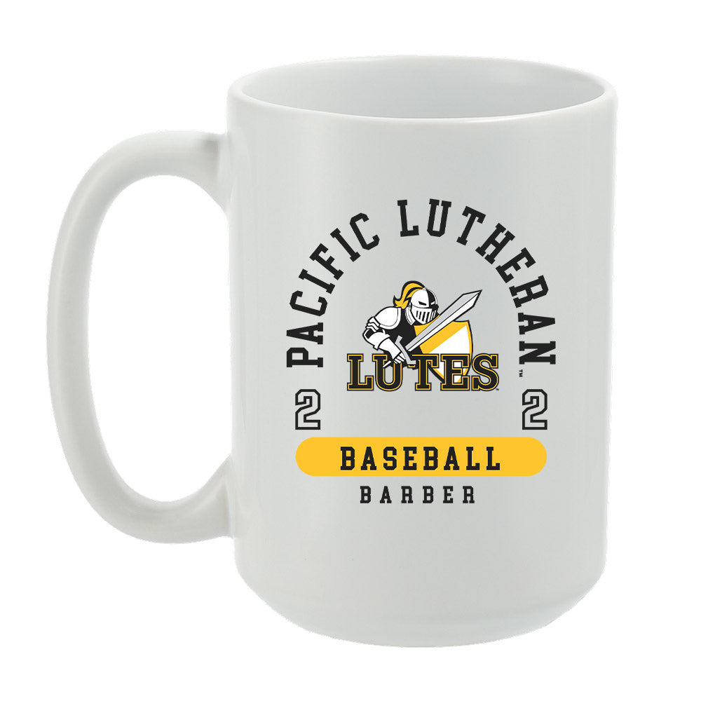 PLU - NCAA Baseball : Aaron Barber - Coffee Mug