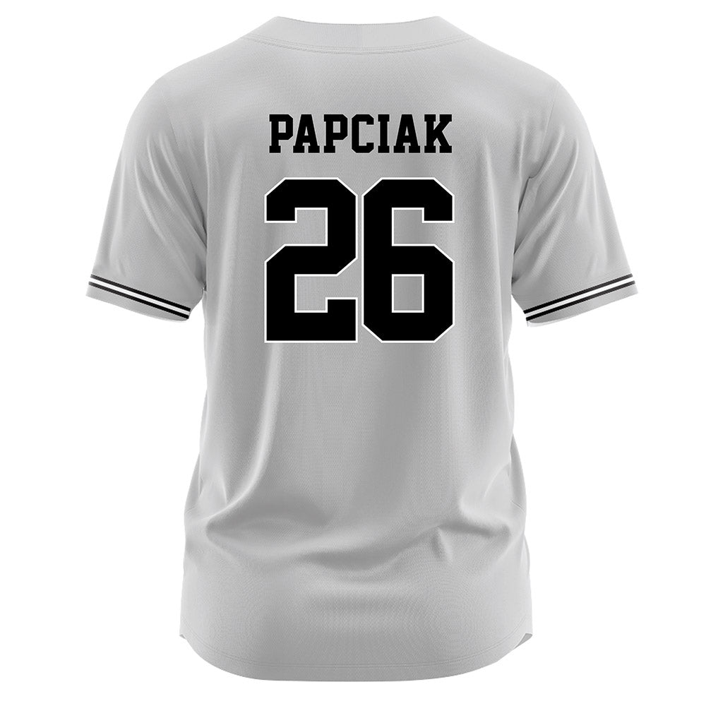 Davidson - NCAA Baseball : Will Papciak - Grey Jersey
