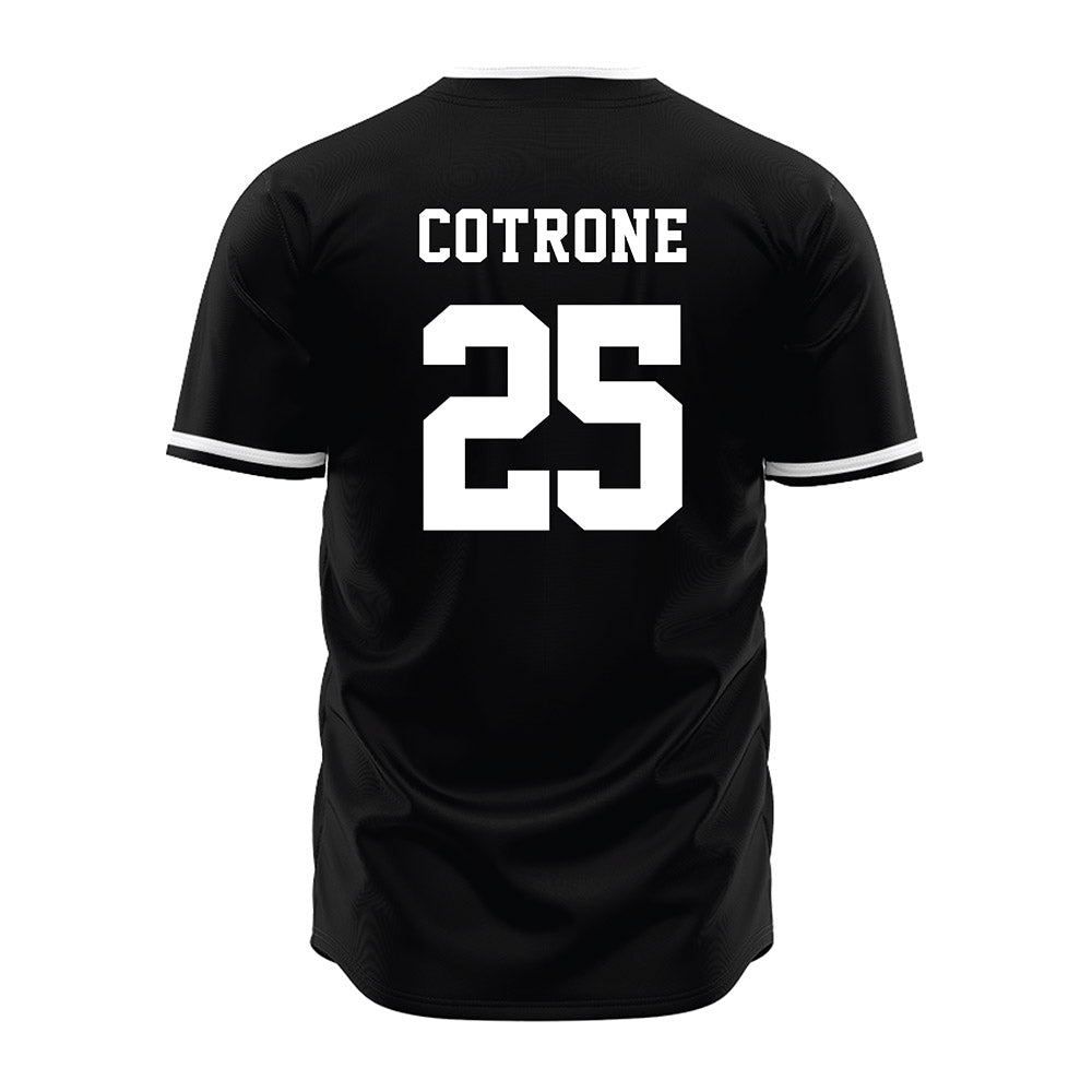 Davidson - NCAA Baseball : Jack Cotrone - Black Jersey