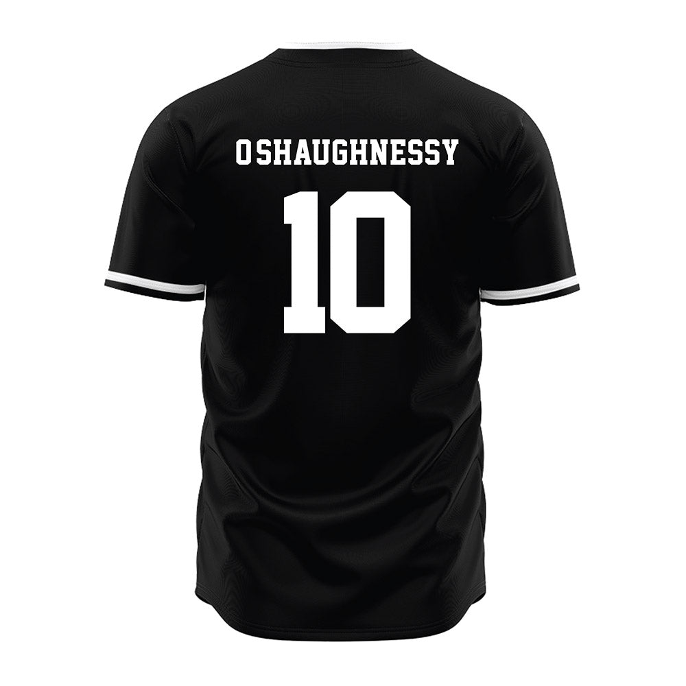 Davidson - NCAA Baseball : Michael O'Shaughnessy - Black Jersey