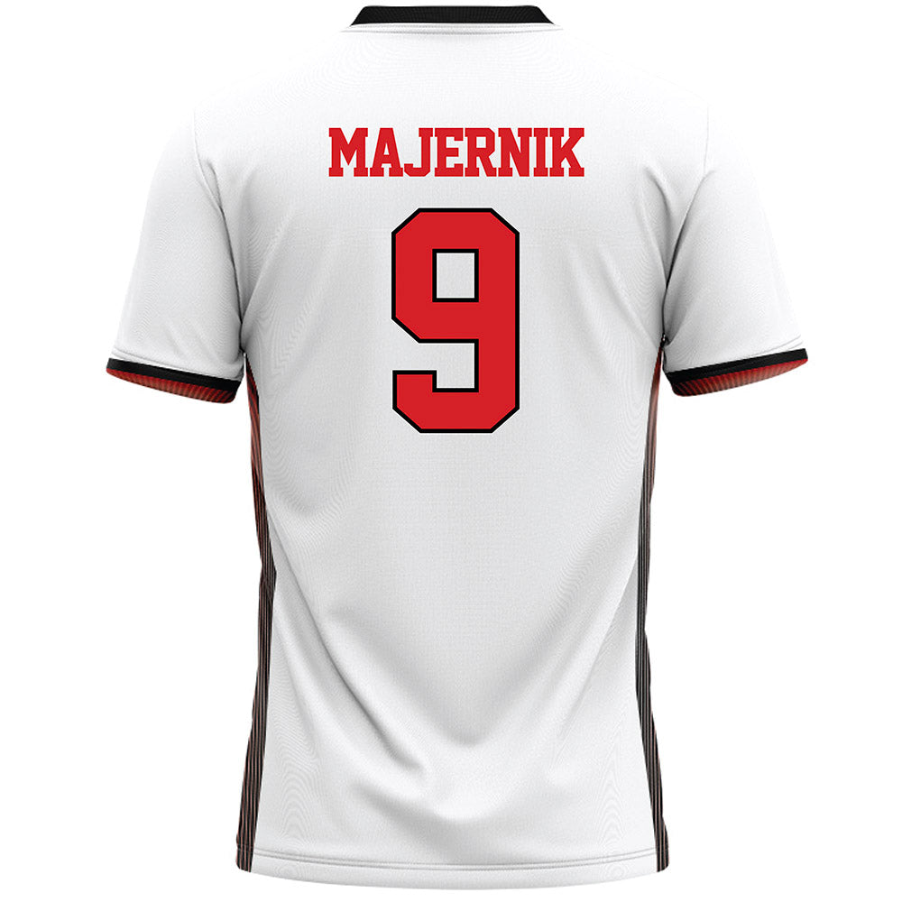 Davidson - NCAA Women's Lacrosse : Sophie Majernik - White Lacrosse Jersey
