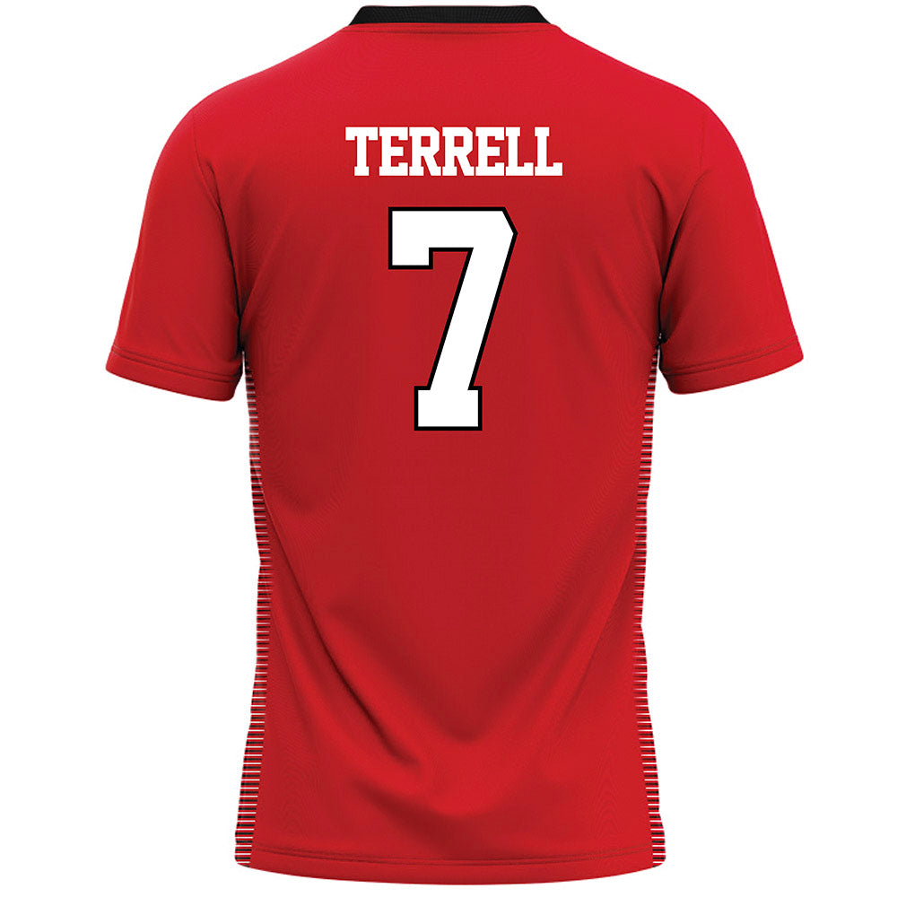 Davidson - NCAA Women's Lacrosse : Reagan Terrell - Red Lacrosse Jersey