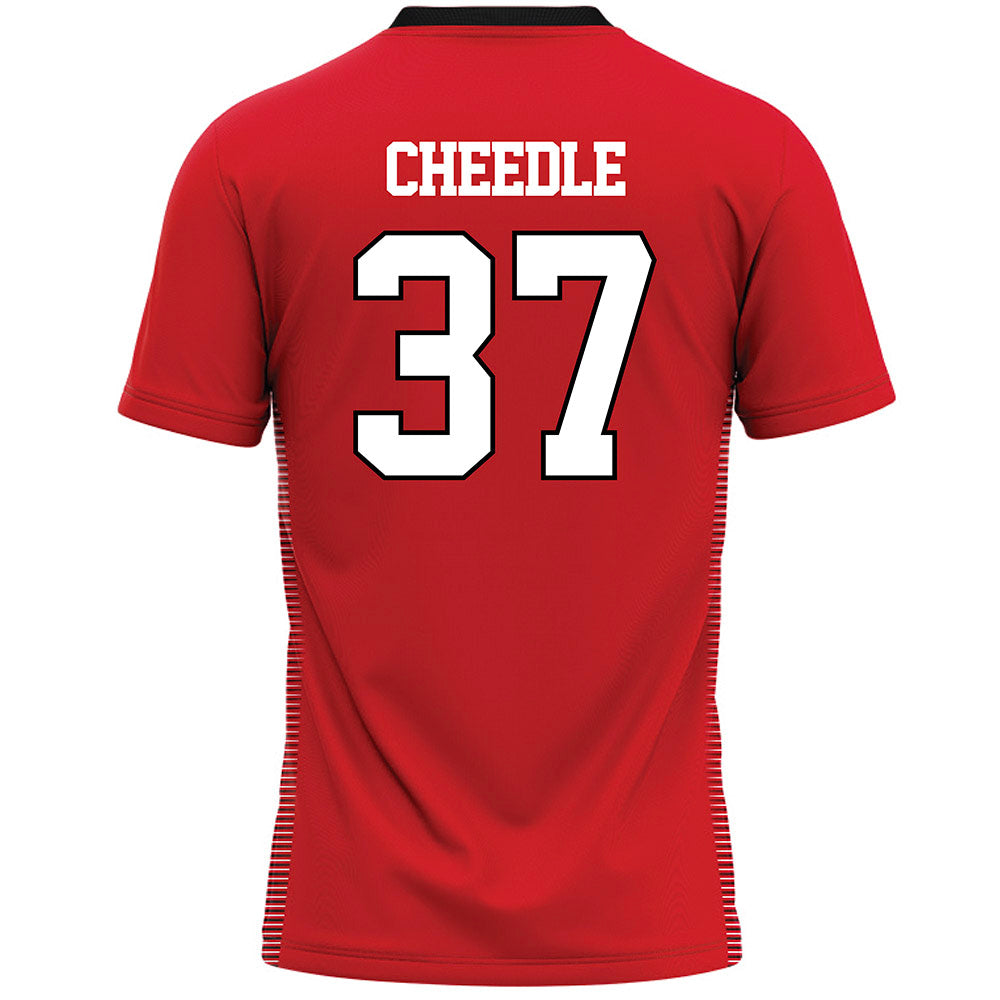 Davidson - NCAA Women's Lacrosse : Payton Cheedle - Red Lacrosse Jersey