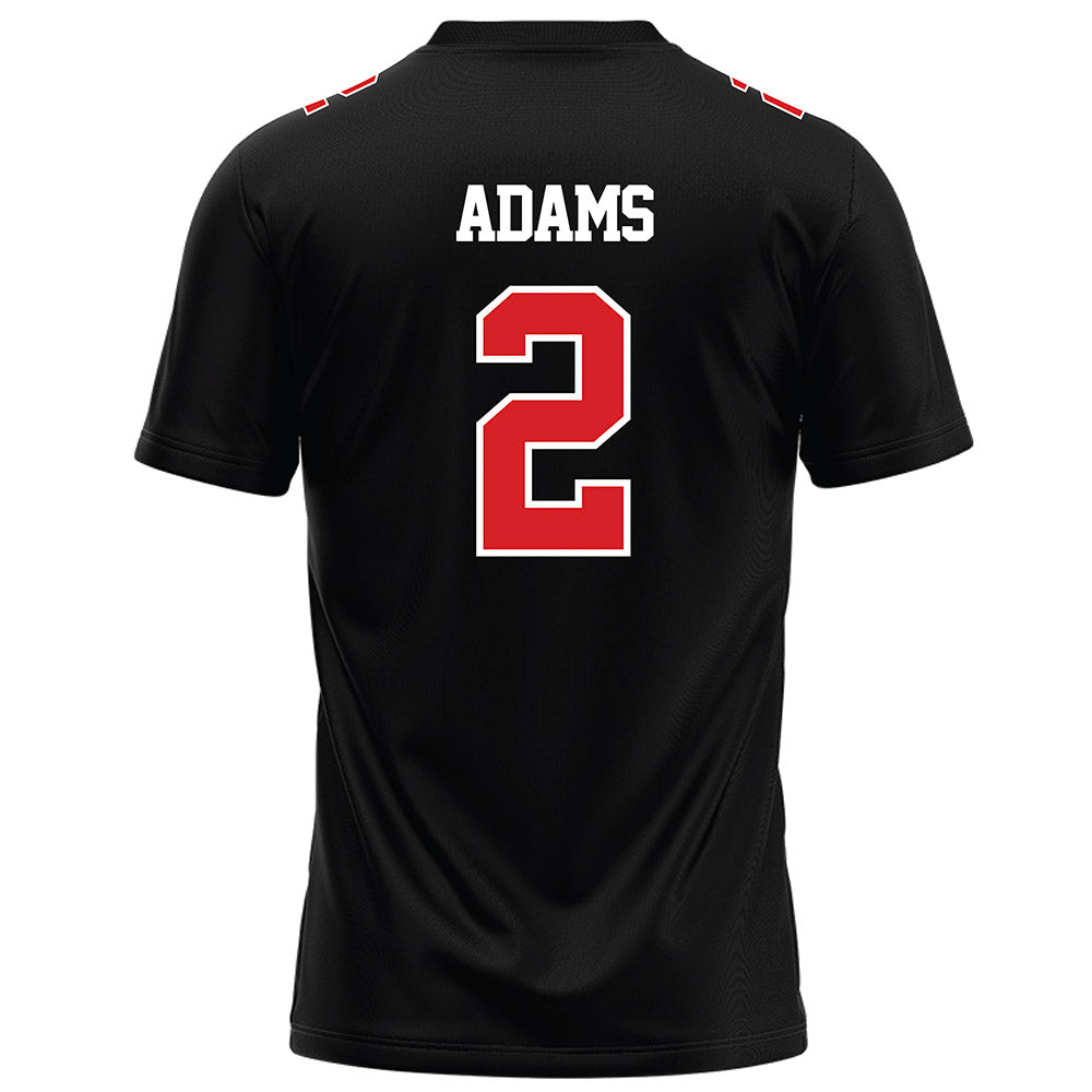 Davidson - NCAA Football : Mari Adams - 2023 Black Football Jersey