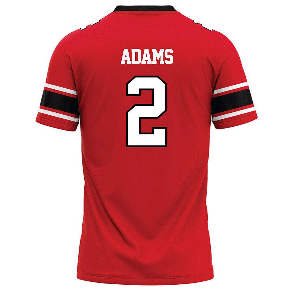 Davidson - NCAA Football : Mari Adams - 2023 Red Football Jersey