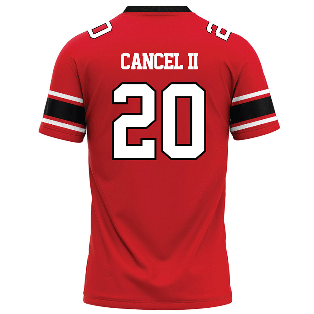 Davidson - NCAA Football : Quinton Cancel II - 2023 Red Football Jersey