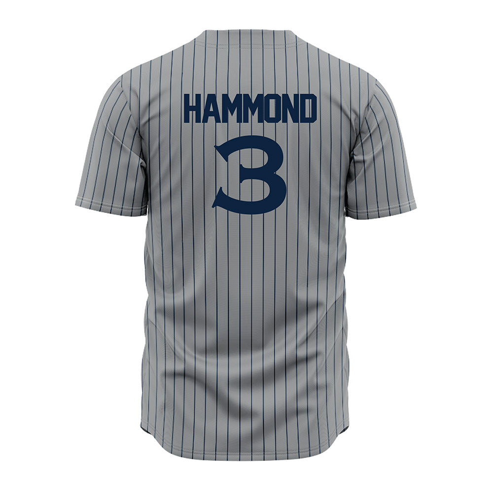 Xavier - NCAA Baseball : Luke Hammond - Jersey