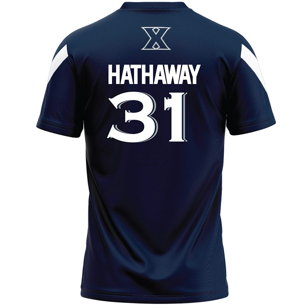 Xavier - NCAA Women's Lacrosse : Genevieve Hathaway - Lacrosse Jersey-1