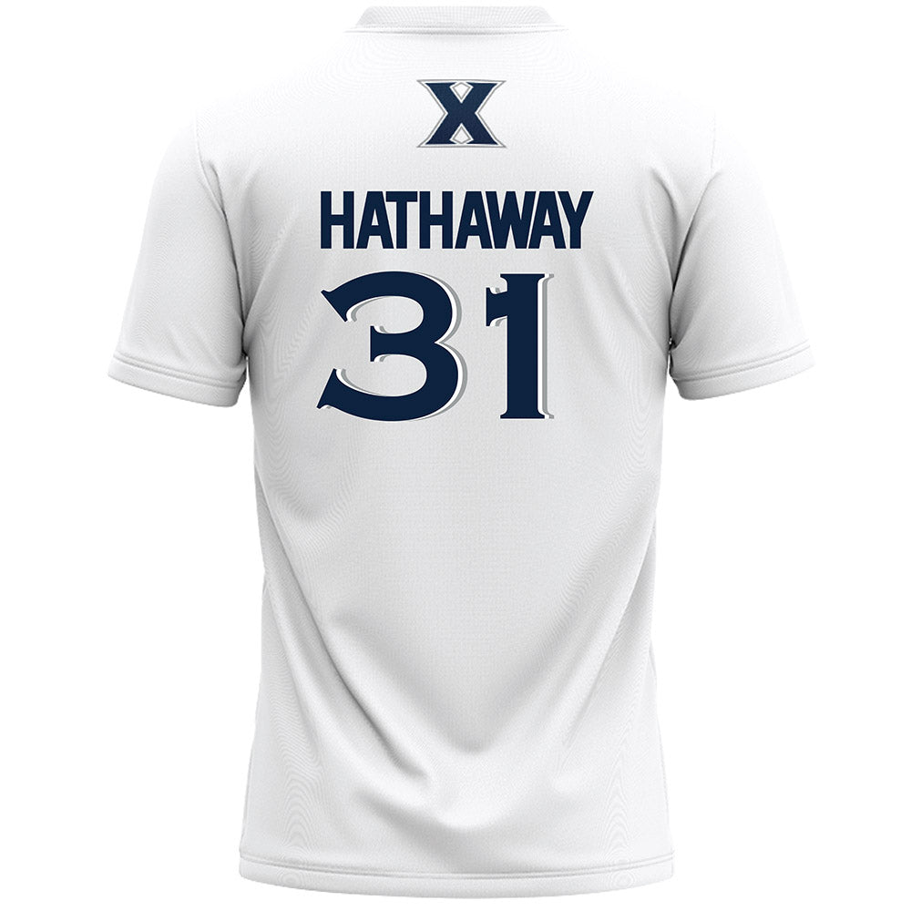 Xavier - NCAA Women's Lacrosse : Genevieve Hathaway - Lacrosse Jersey-1