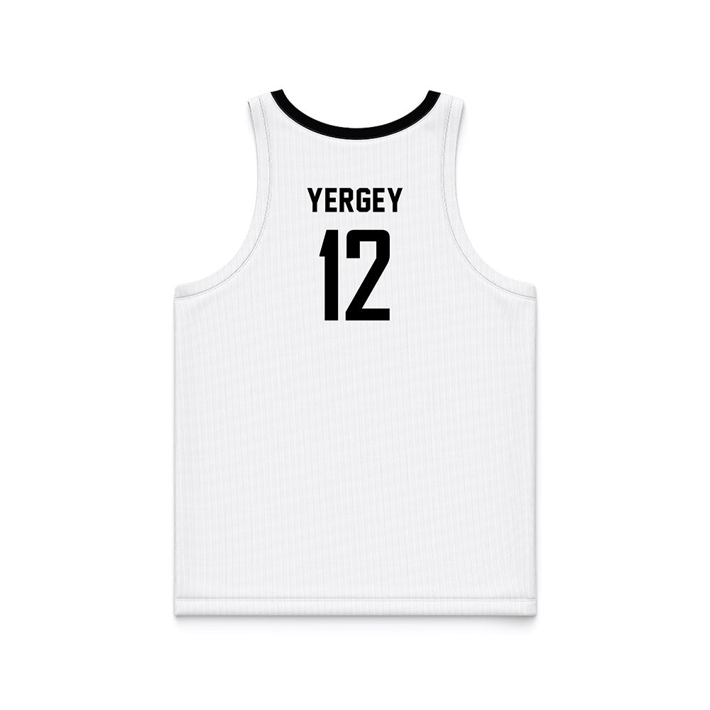 Siena - NCAA Women's Basketball : Alden Yergey - White Basketball Jersey