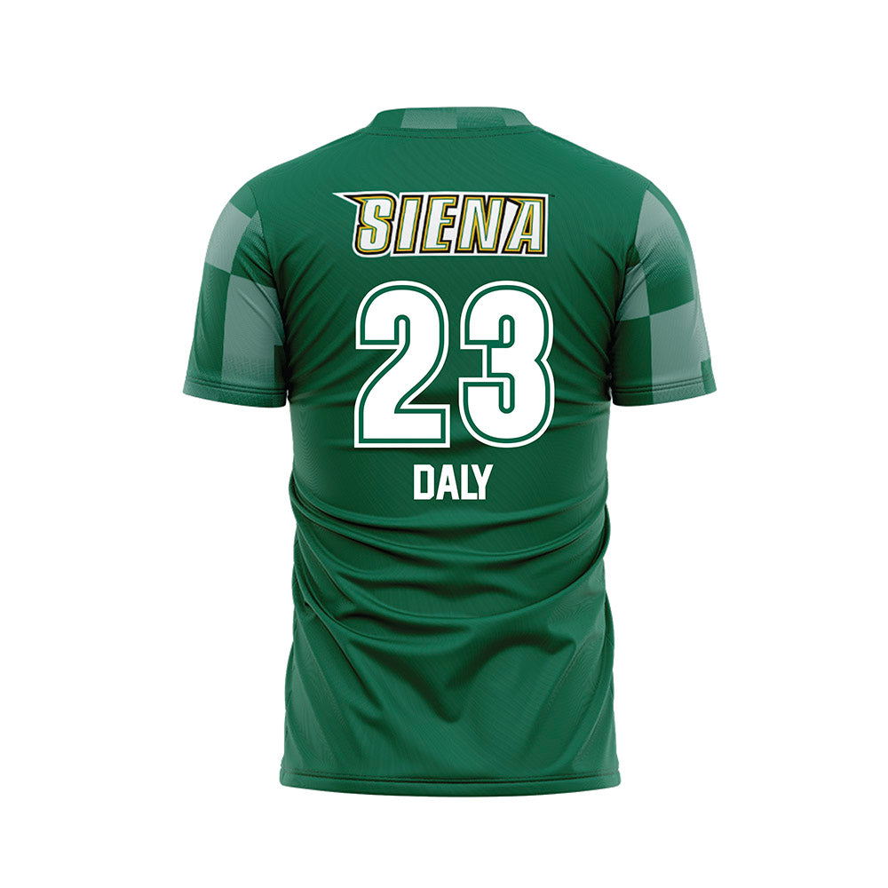 Siena - NCAA Women's Soccer : Abigail Daly - Green Soccer Jersey-1