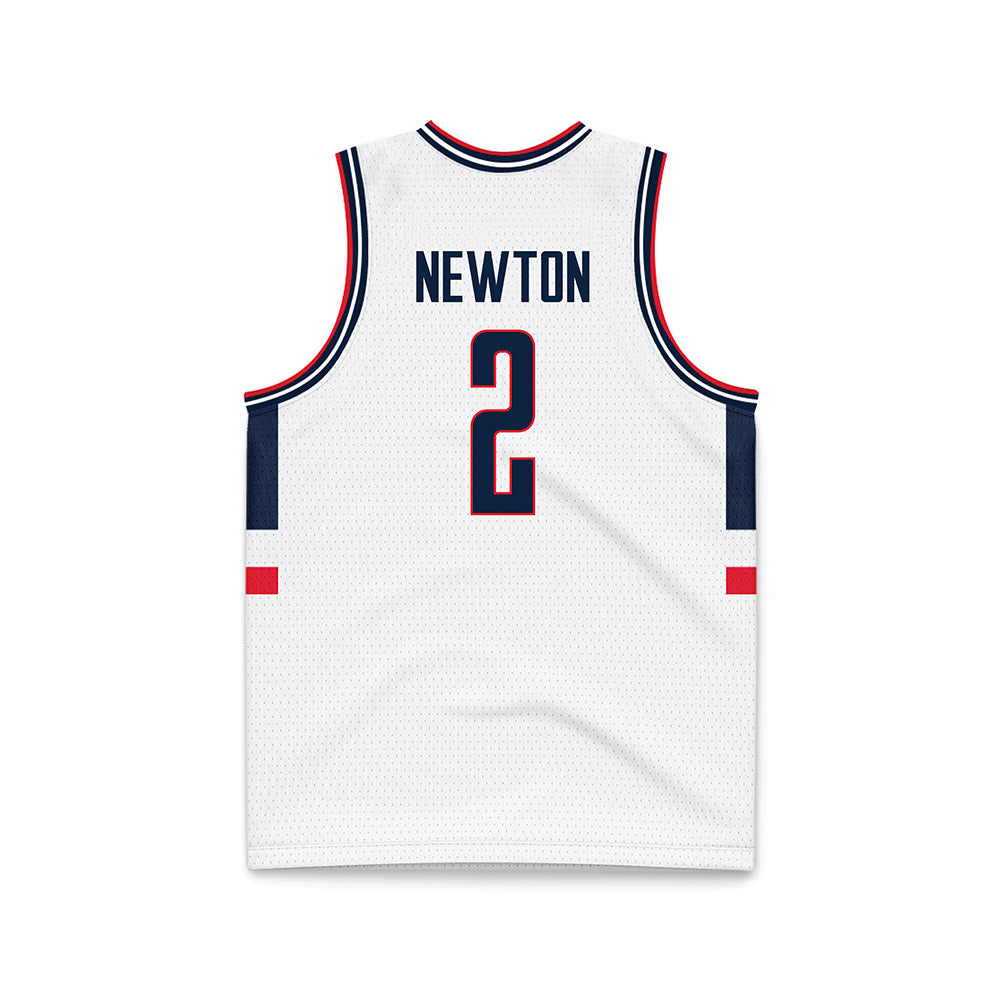 UConn - NCAA Men's Basketball : Tristen Newton - National Champions White Basketball Jersey