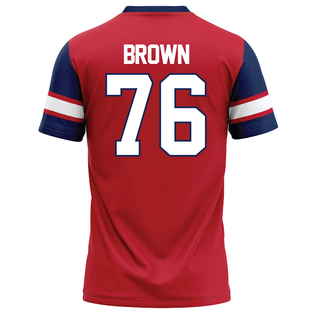 Arizona - NCAA Football : Jordan Brown - Red Football Jersey-1