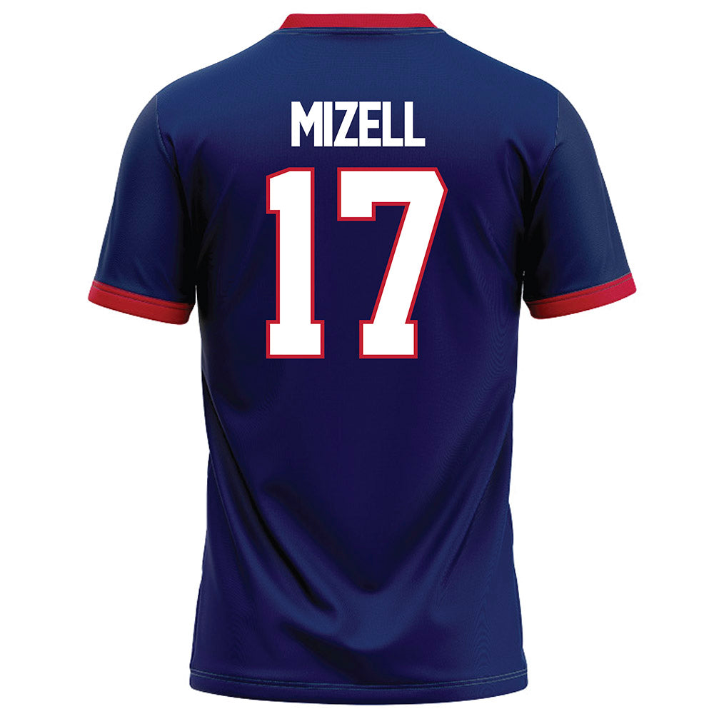 Arizona - NCAA Football : Isaiah Mizell - Blue Football Jersey-1