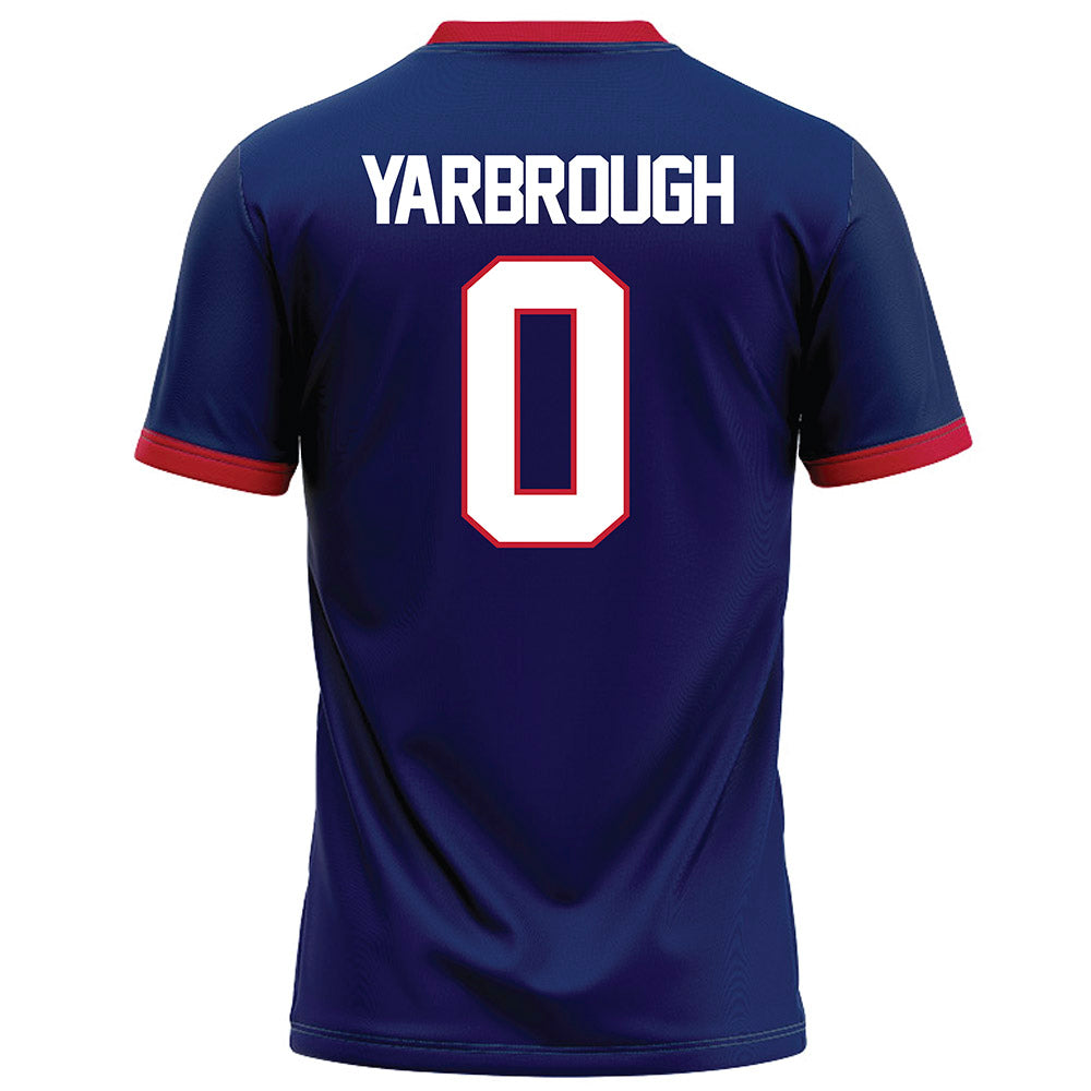 Arizona - NCAA Football : Wesley Yarbrough - Blue Football Jersey-1