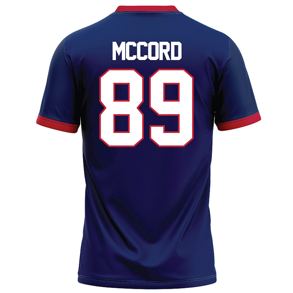 Arizona - NCAA Football : Jordan McCord - Blue Football Jersey