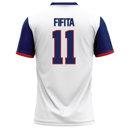 Arizona - NCAA Football : Noah Fifita - Football Jersey White Jersey
