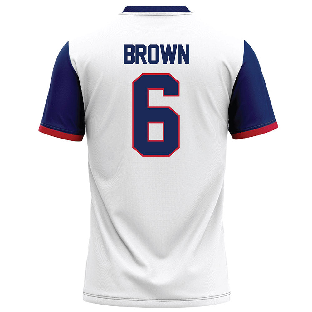 Arizona - NCAA Football : Taye Brown - White Football Jersey
