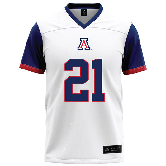 Arizona - NCAA Football : Johno Price - White Football Jersey