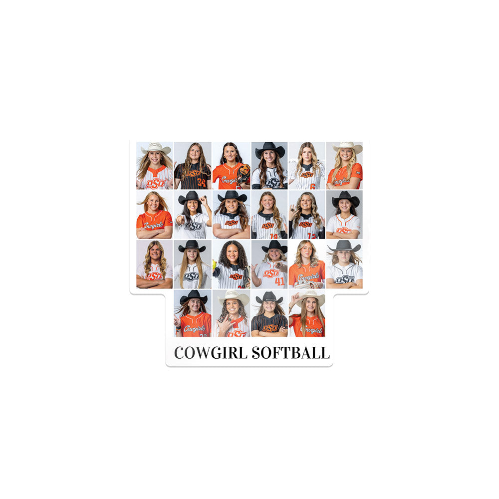 Oklahoma State - NCAA Softball : Taylor Swift Eras - Sticker