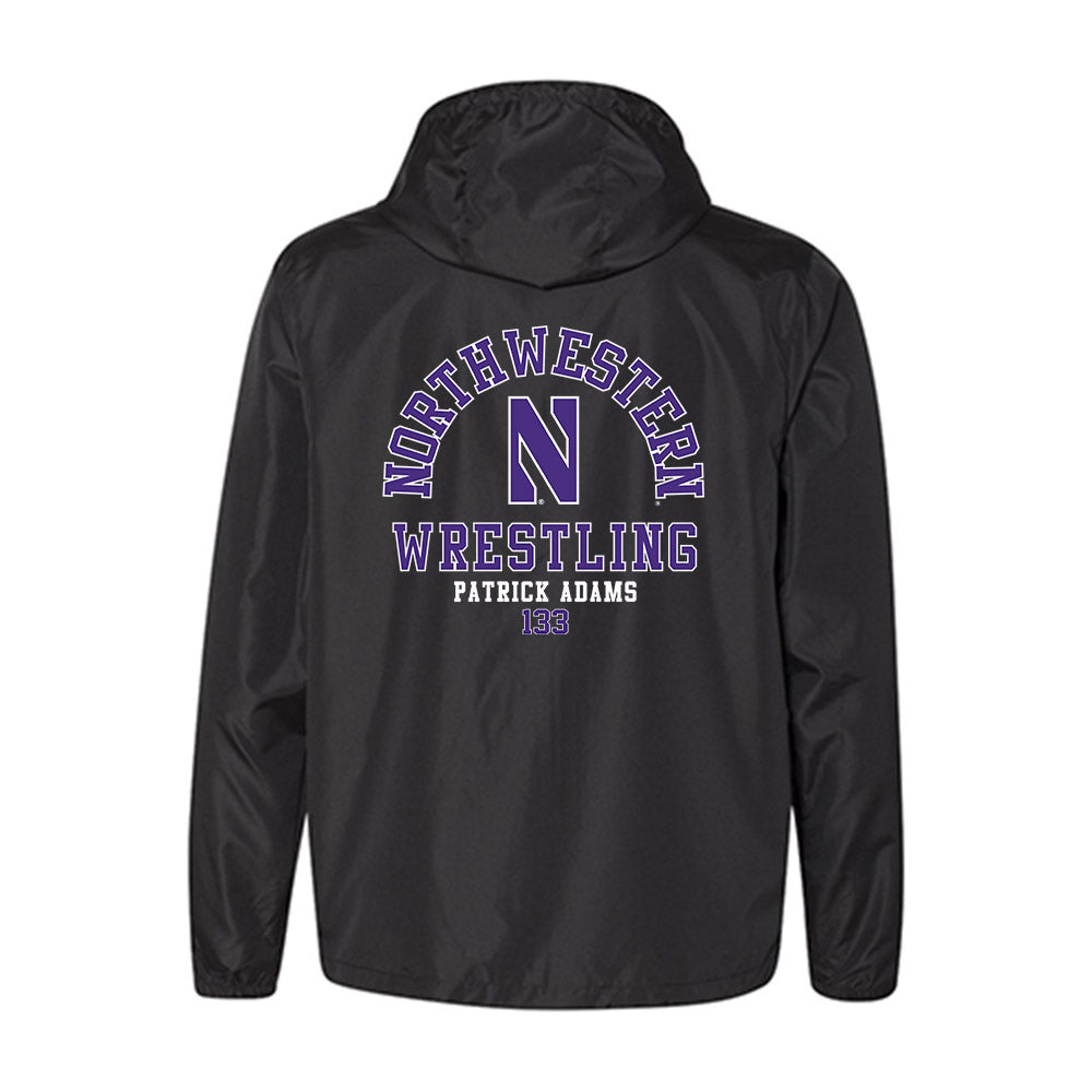 Northwestern - NCAA Wrestling : Patrick Adams - Windbreaker-1