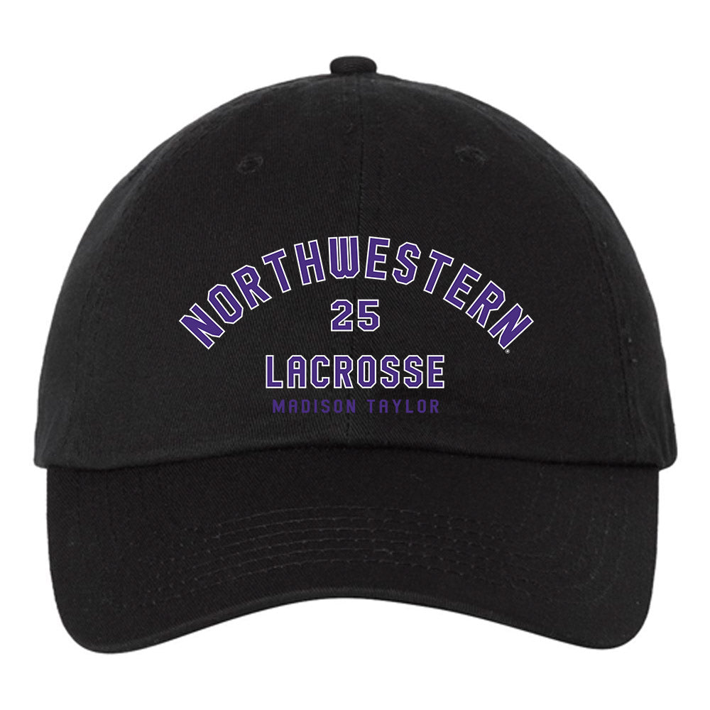 Northwestern - NCAA Women's Lacrosse : Madison Taylor - Dad Hat
