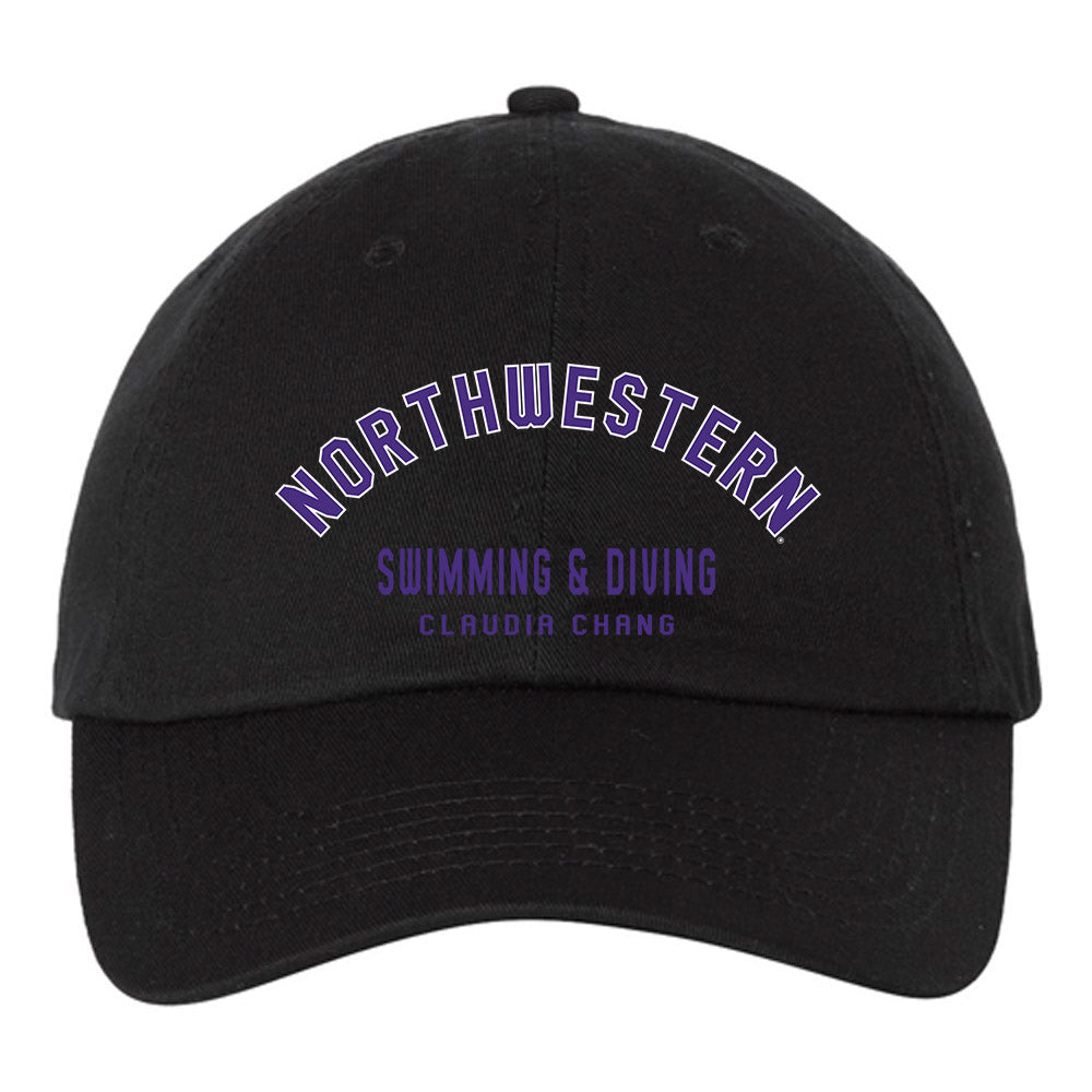 Northwestern - NCAA Women's Swimming & Diving : Claudia Chang - Dad Hat