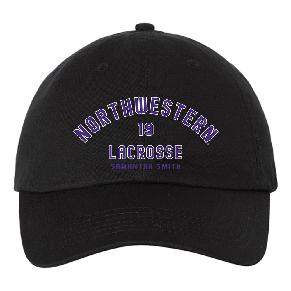 Northwestern - NCAA Women's Lacrosse : Samantha Smith - Dad Hat