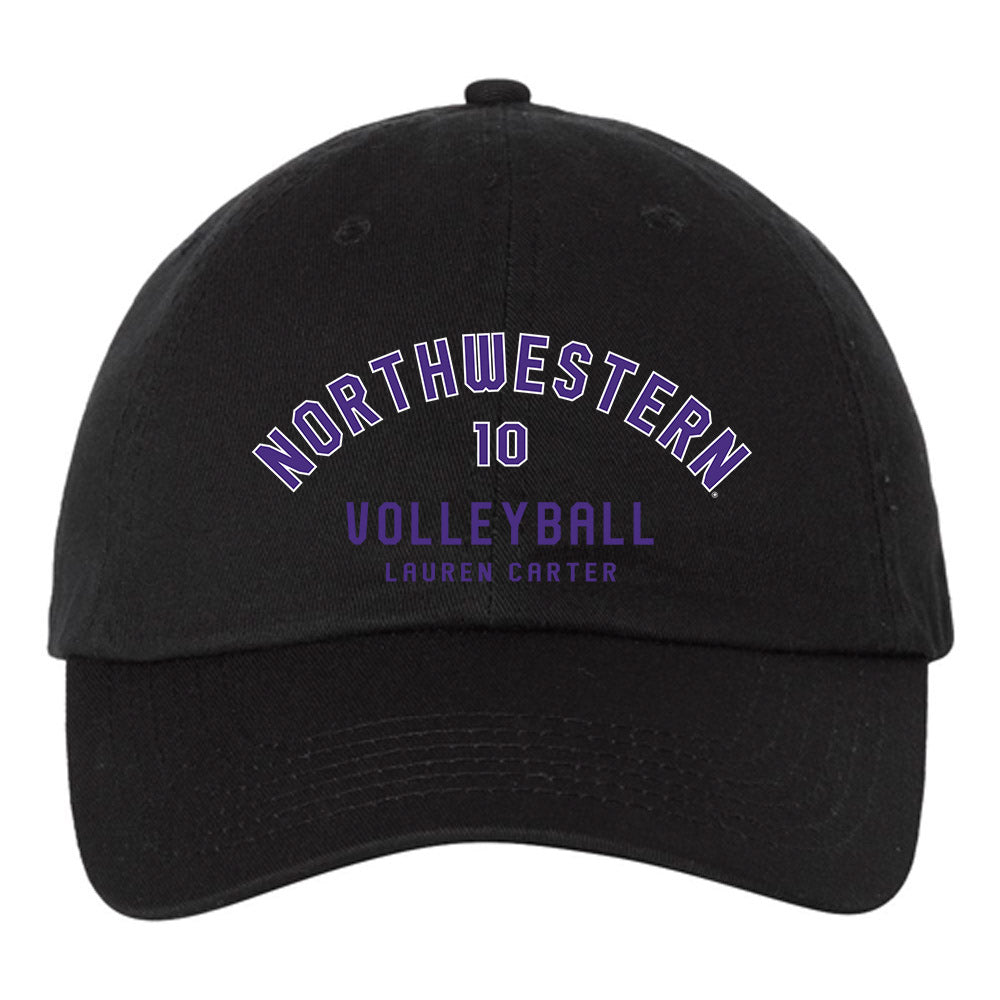 Northwestern - NCAA Women's Volleyball : Lauren Carter - Dad Hat