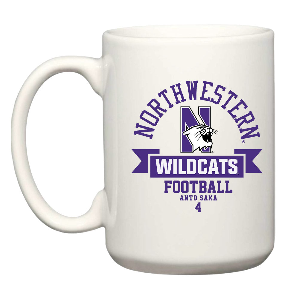 Northwestern - NCAA Football : Anto Saka - Coffee Mug