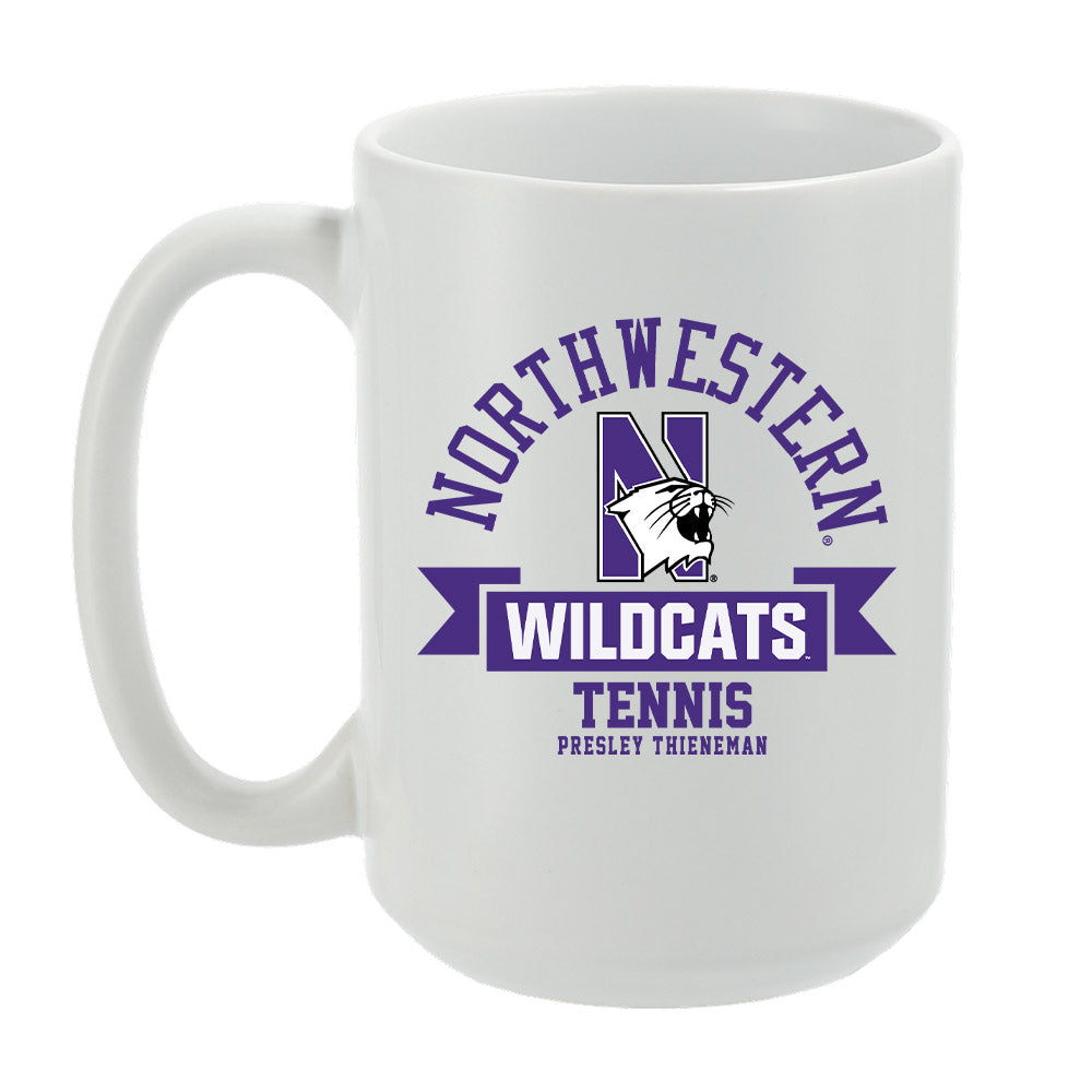 Northwestern - NCAA Men's Tennis : Presley Thieneman - Coffee Mug