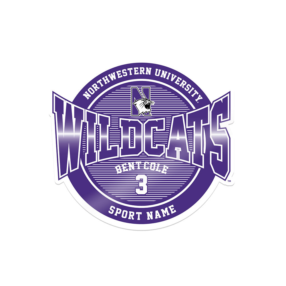 Northwestern - NCAA Women's Field Hockey : Olivia Bent-Cole - Sticker
