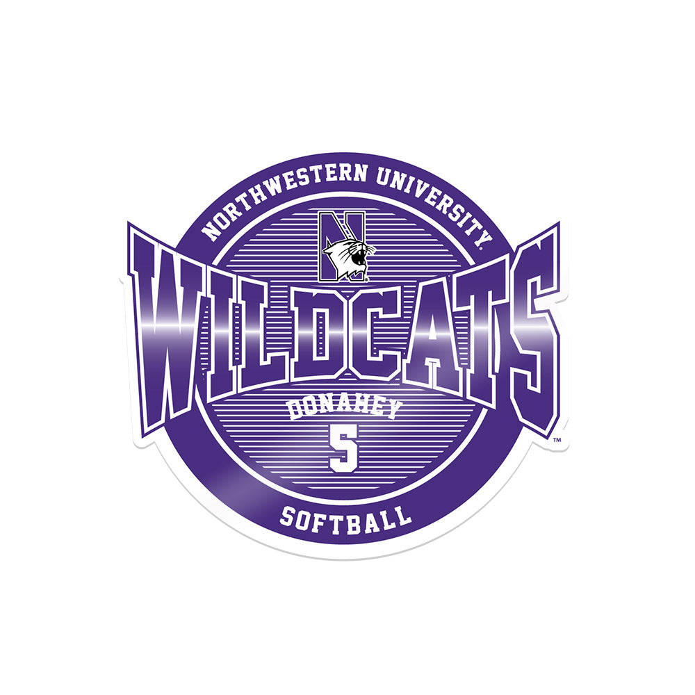 Northwestern - NCAA Softball : Bridget Donahey - Sticker