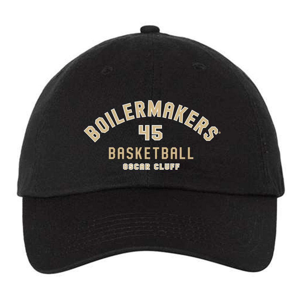 Purdue - NCAA Men's Basketball : Oscar Cluff - Dad Hat-0