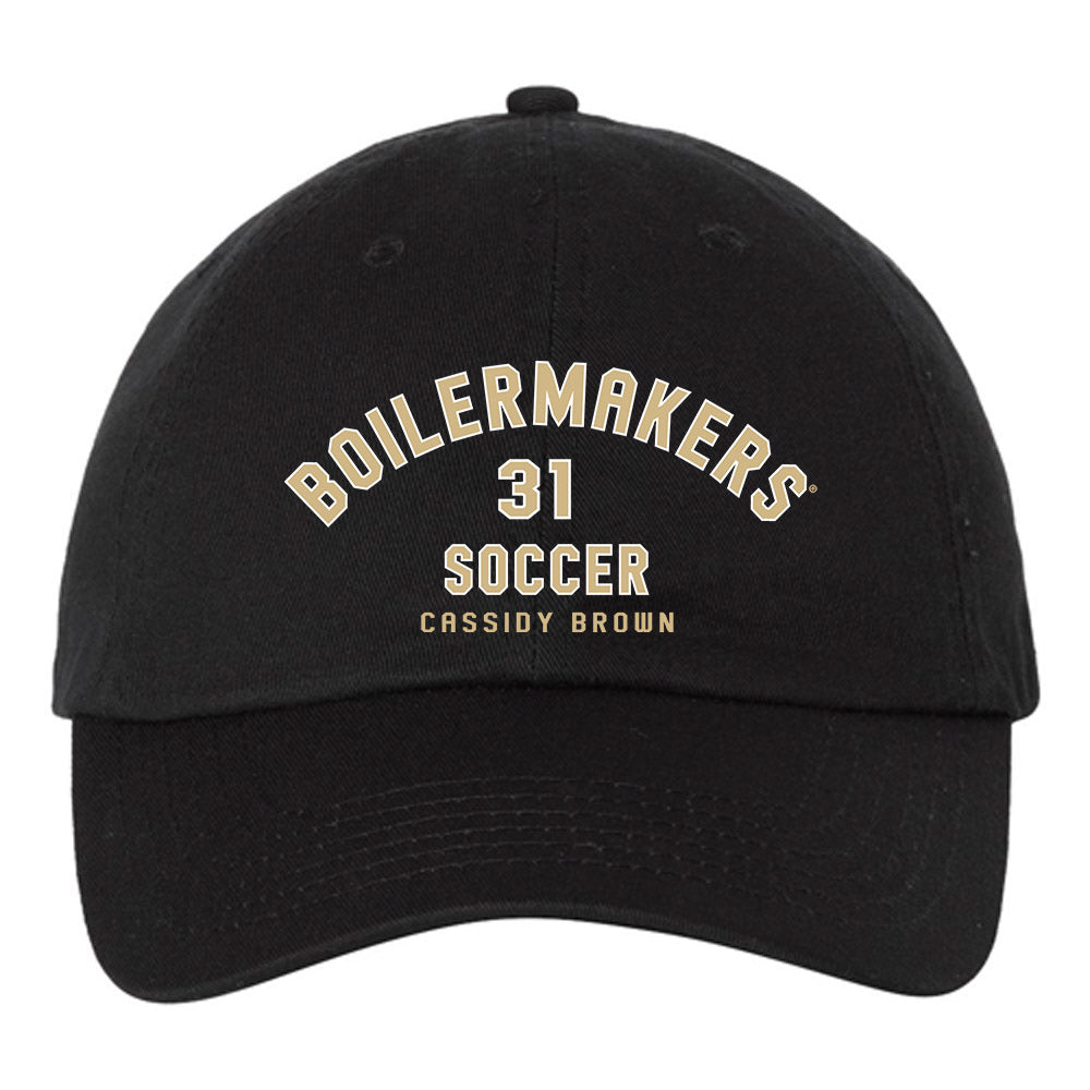 Purdue - NCAA Women's Soccer : Cassidy Brown - Dad Hat