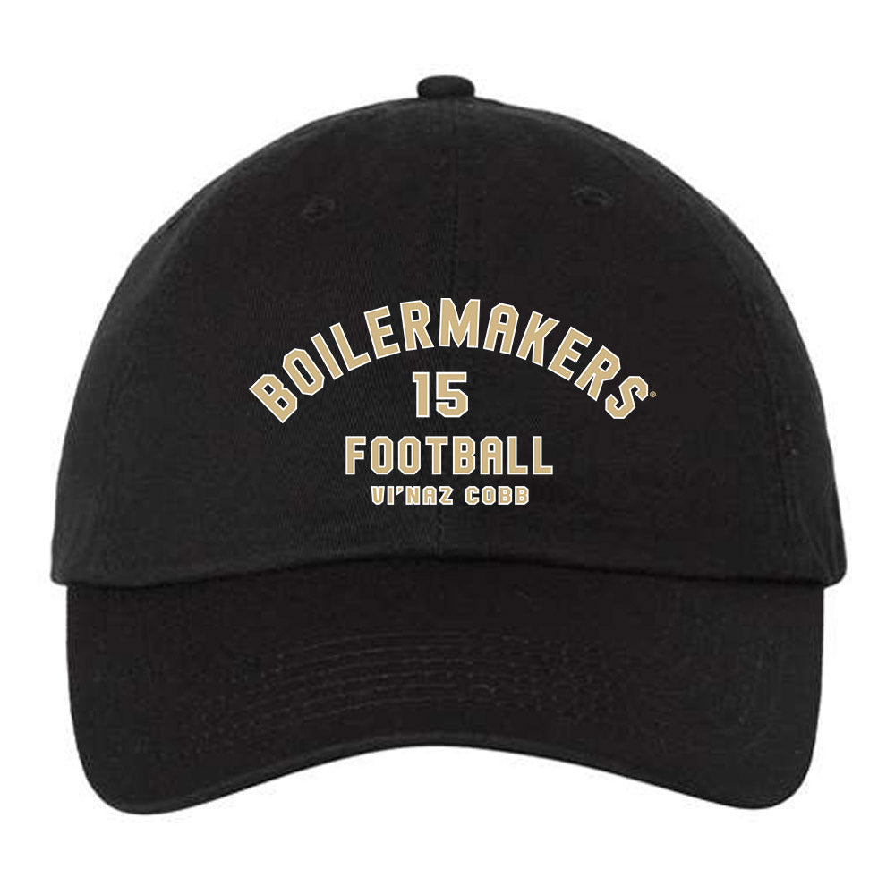 Purdue - NCAA Football : Vi'Naz Cobb - Dad Hat-0