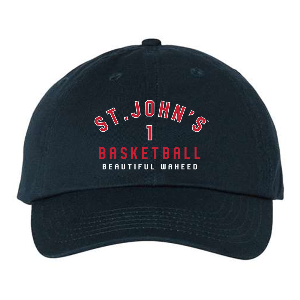 St. Johns - NCAA Women's Basketball : Beautiful Waheed - Dad Hat-0
