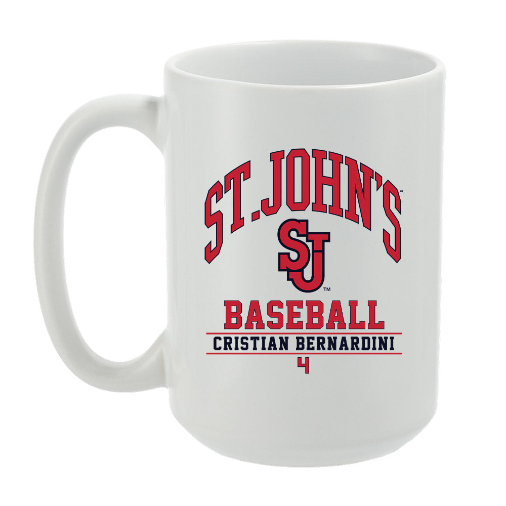St. Johns - NCAA Baseball : Cristian Bernardini - Coffee Mug