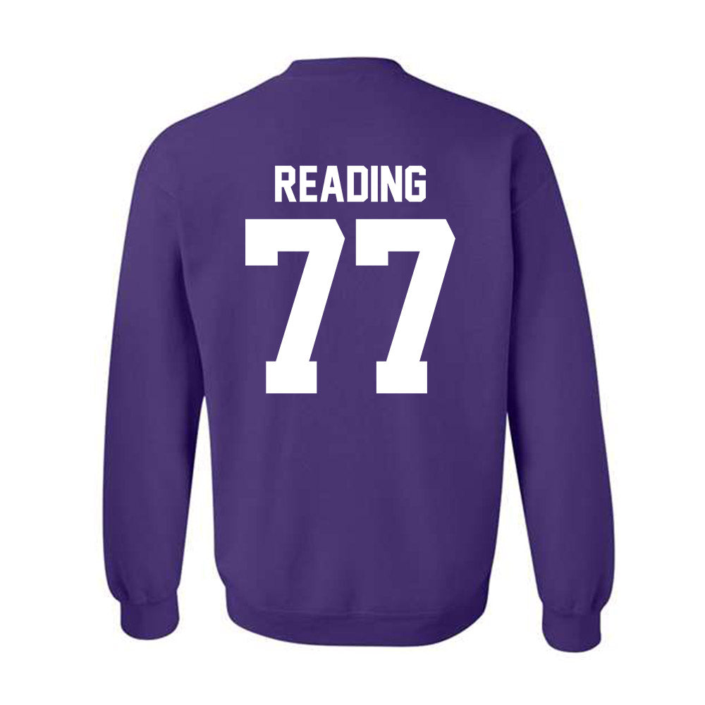 Northwestern - NCAA Women's Lacrosse : Talia Reading - Classic Shersey Crewneck Sweatshirt-1