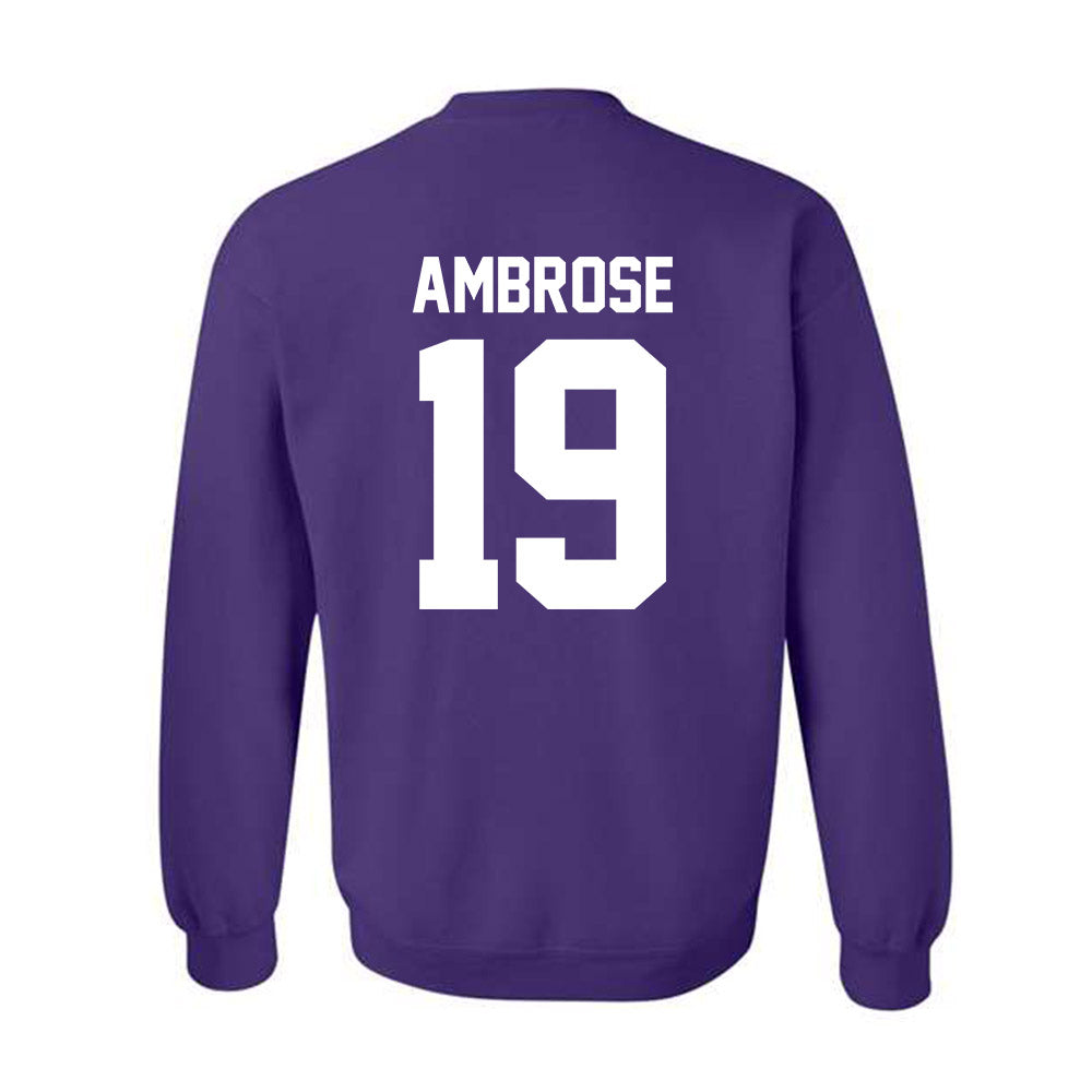Northwestern - NCAA Women's Soccer : Ramira Ambrose - Classic Shersey Crewneck Sweatshirt-1