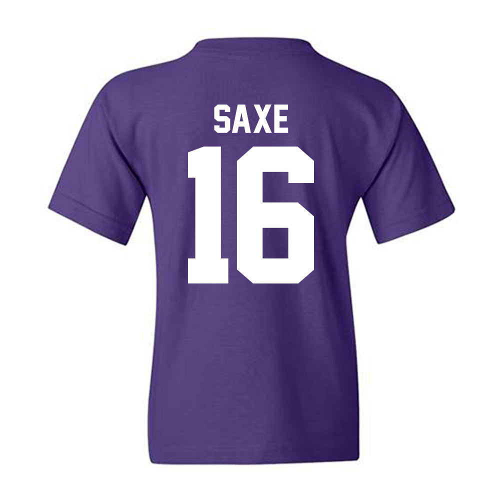 Northwestern - NCAA Football : Brennan Saxe - Classic Shersey Youth T-Shirt-1